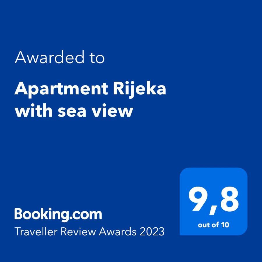 Apartment Rijeka With Sea View מראה חיצוני תמונה